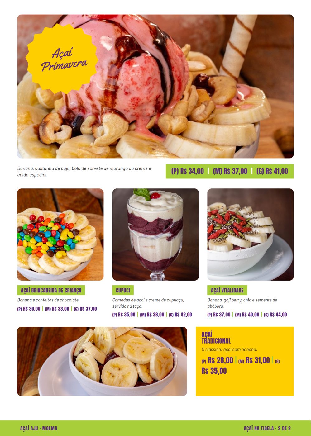 Açaí na tigela, página 2